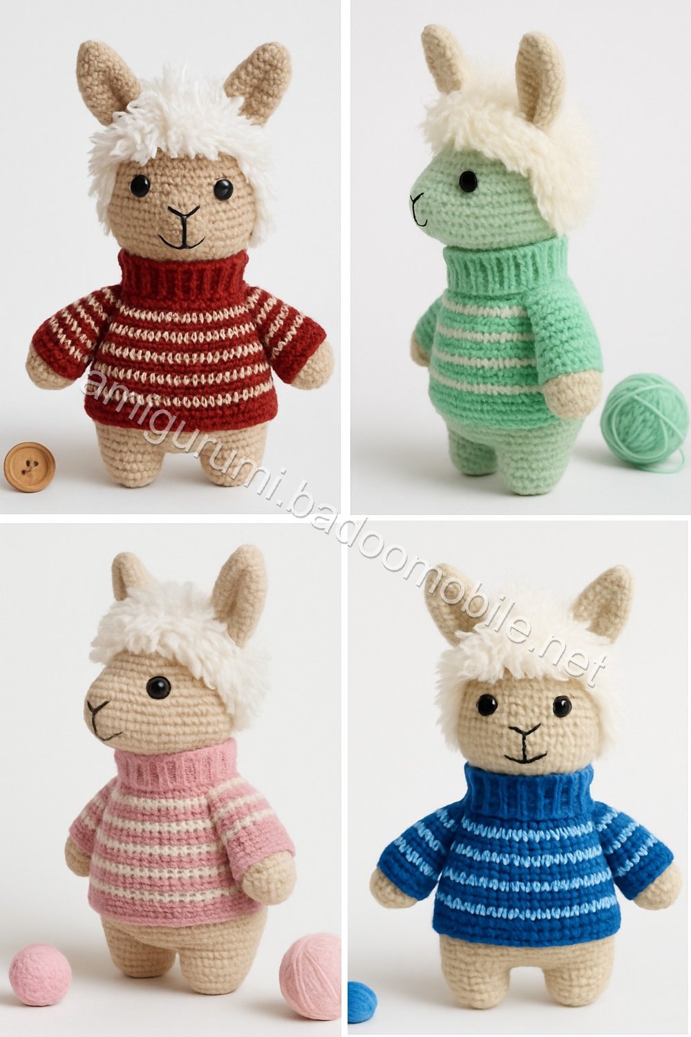 Amigurumi Alpaca Free Pattern