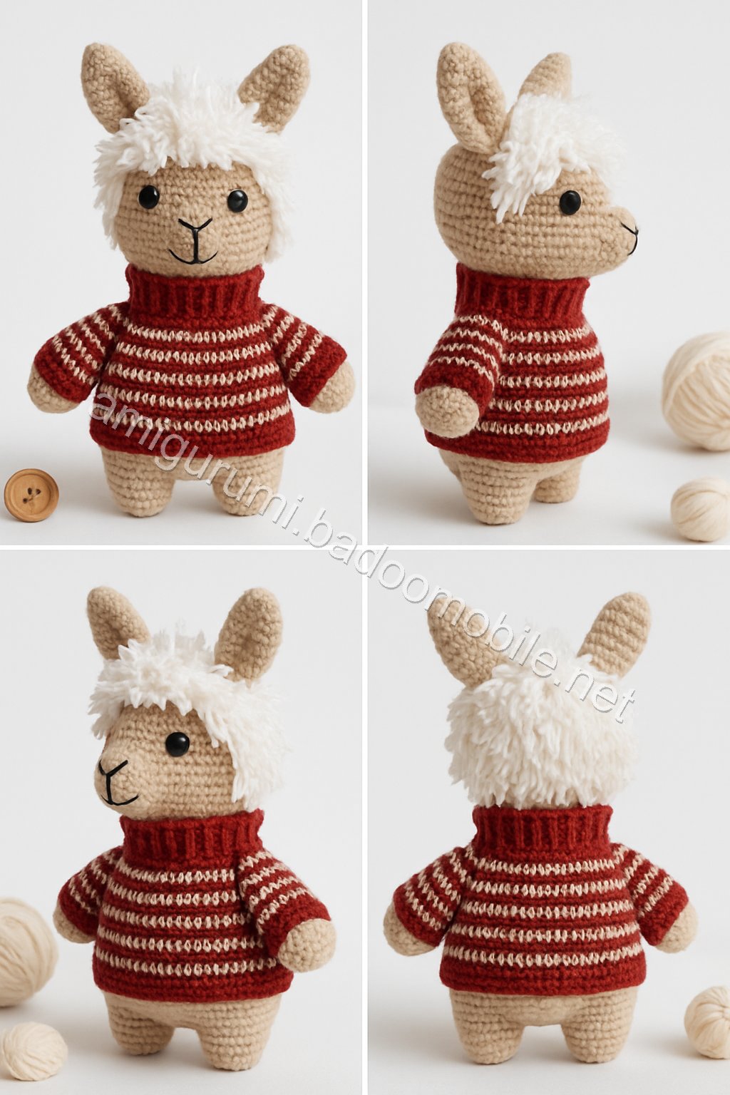 Amigurumi Alpaca Free Pattern