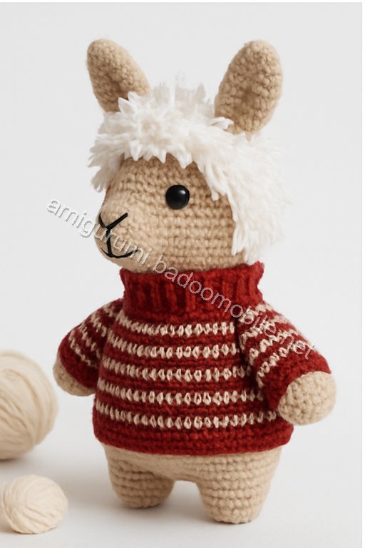 Amigurumi Alpaca Free Pattern