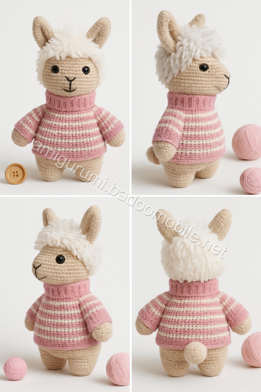 Amigurumi Alpaca Free Pattern
