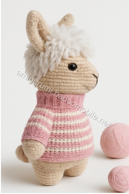 Amigurumi Alpaca Free Pattern