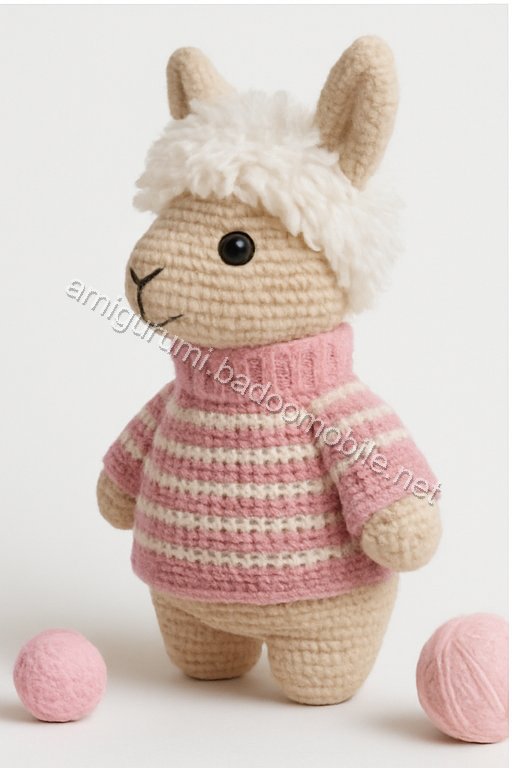 Amigurumi Alpaca Free Pattern