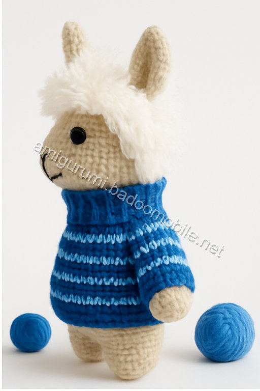 Amigurumi Alpaca Free Pattern
