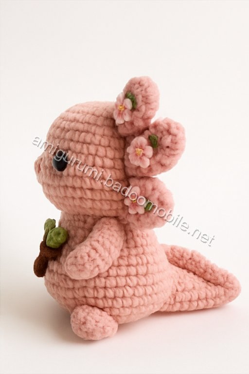 Amigurumi Velvet Axolotl Free Pattern