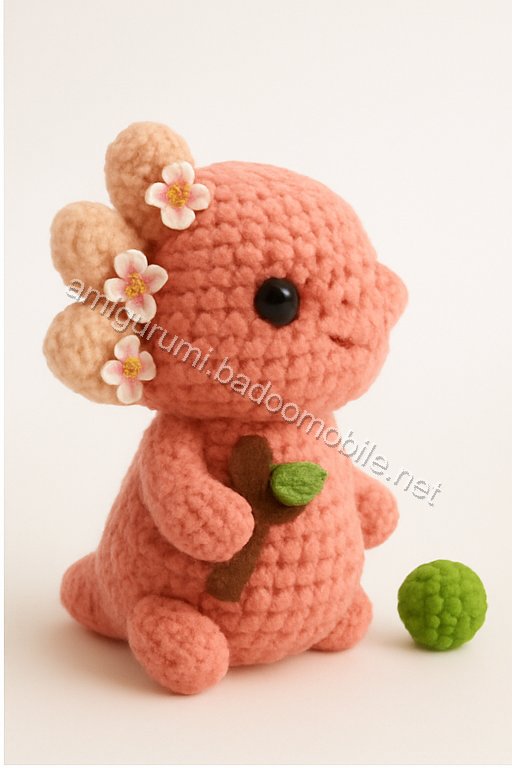 Amigurumi Velvet Axolotl Free Pattern