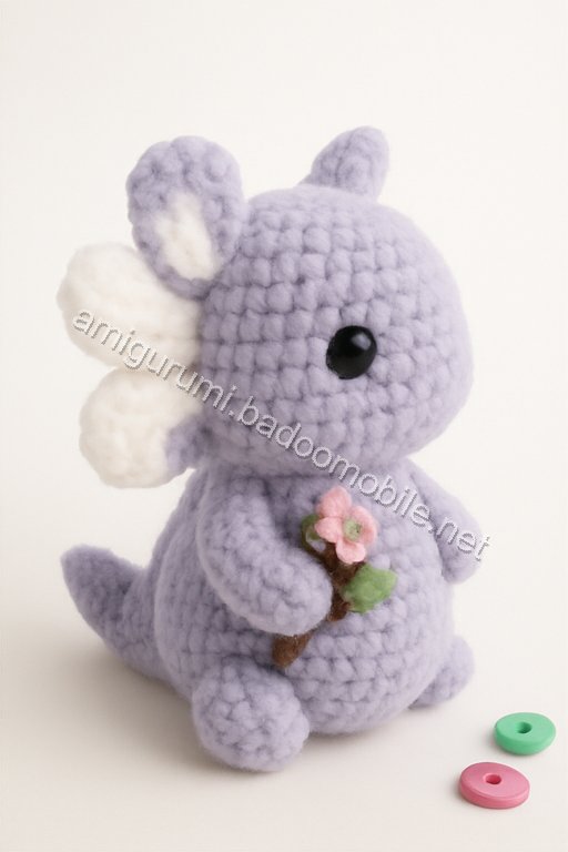 Amigurumi Velvet Axolotl Free Pattern