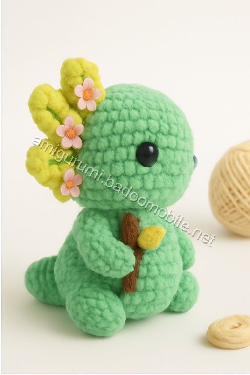 Amigurumi Velvet Axolotl Free Pattern