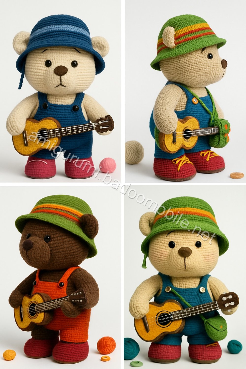 Amigurumi Troubadour Bear Free Pattern