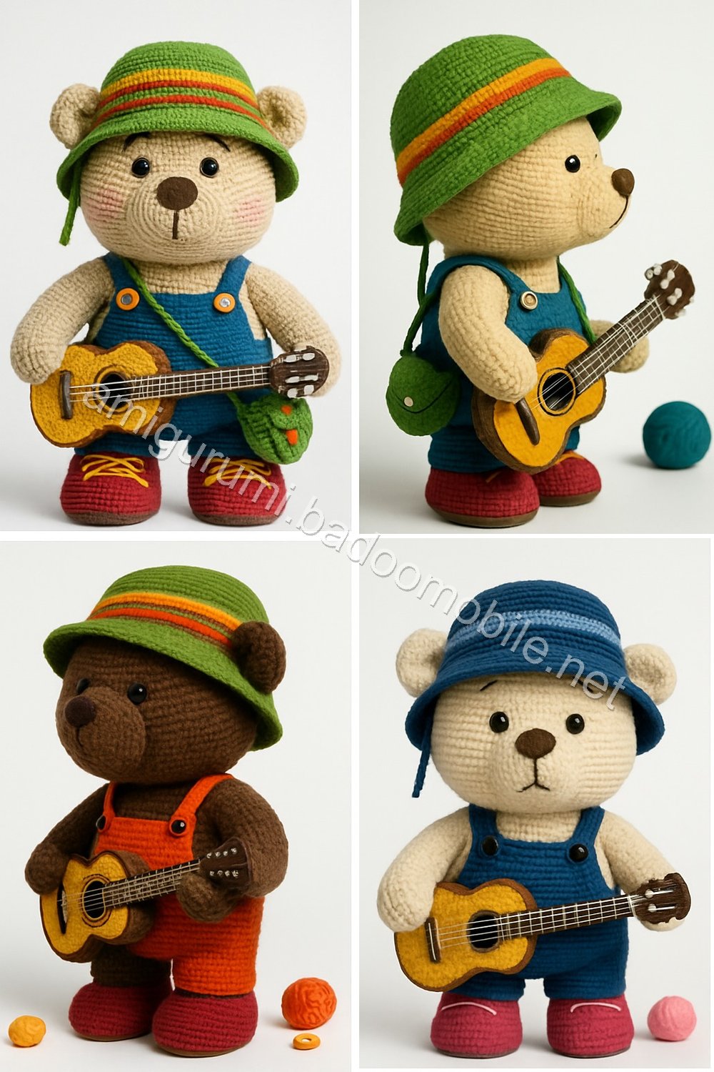 Amigurumi Troubadour Bear Free Pattern