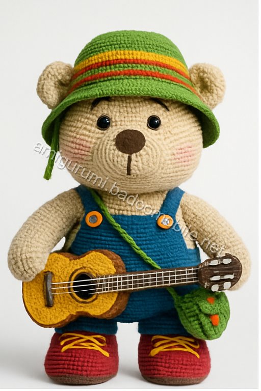 Amigurumi Troubadour Bear Free Pattern