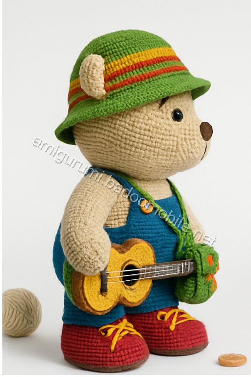 Amigurumi Troubadour Bear Free Pattern