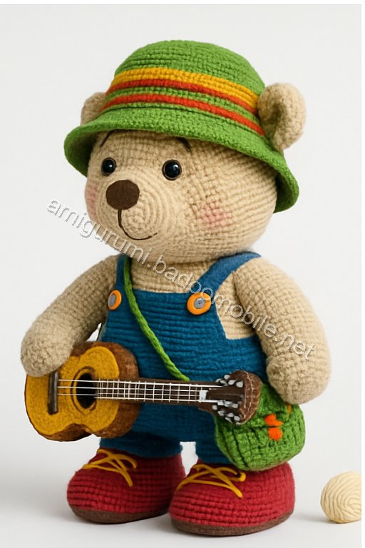 Amigurumi Troubadour Bear Free Pattern