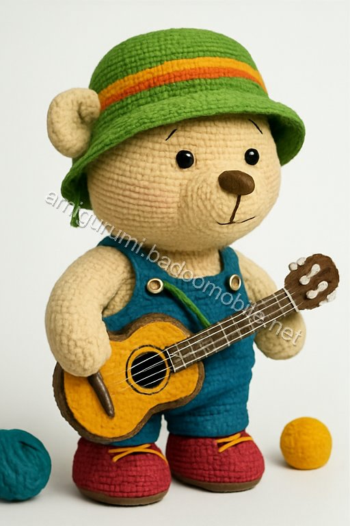Amigurumi Troubadour Bear Free Pattern