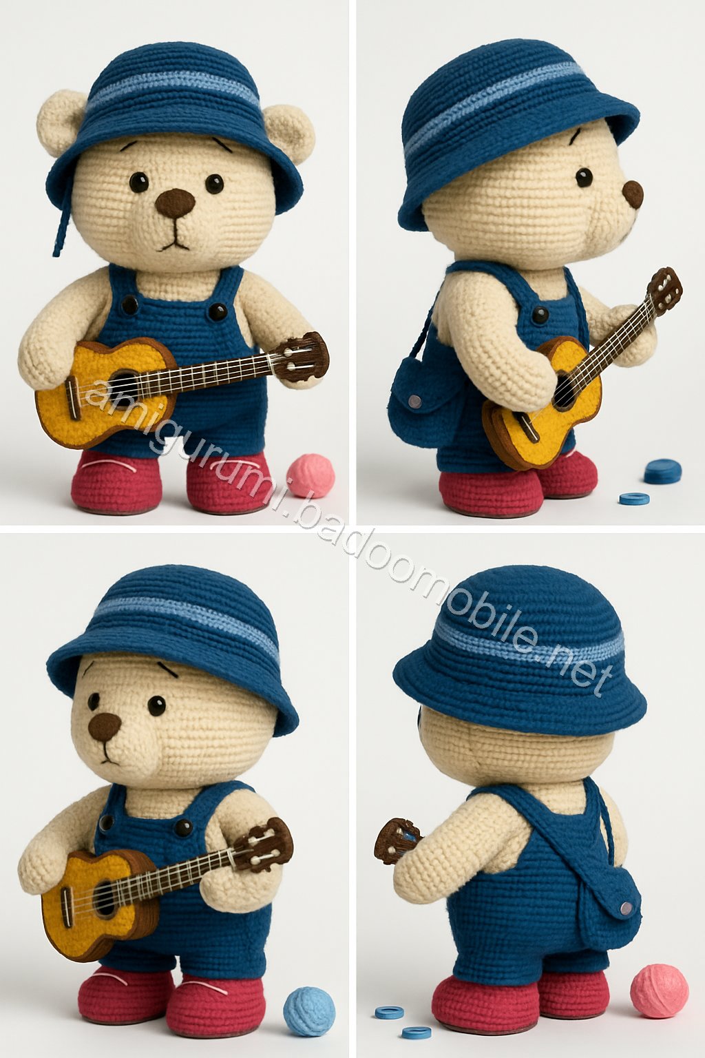 Amigurumi Troubadour Bear Free Pattern