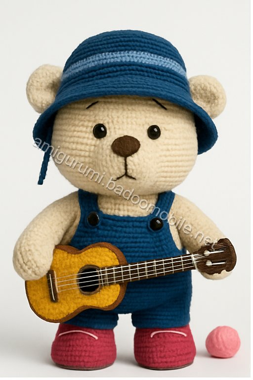 Amigurumi Troubadour Bear Free Pattern