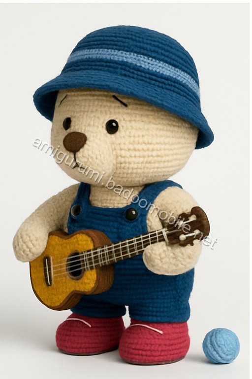 Amigurumi Troubadour Bear Free Pattern