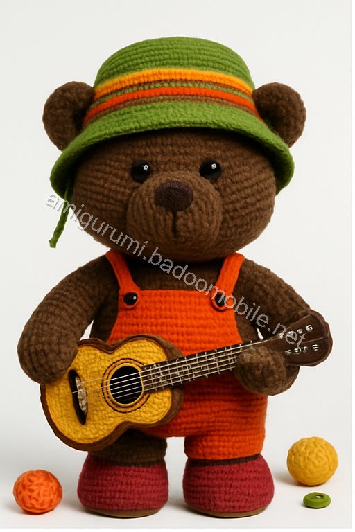 Amigurumi Troubadour Bear Free Pattern