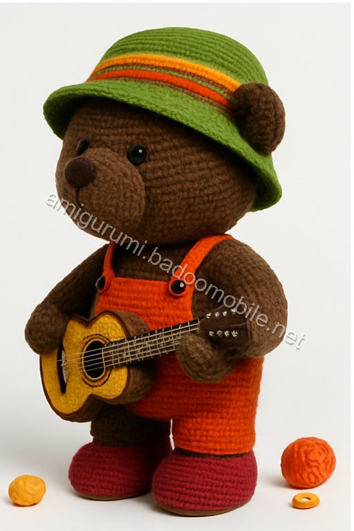 Amigurumi Troubadour Bear Free Pattern