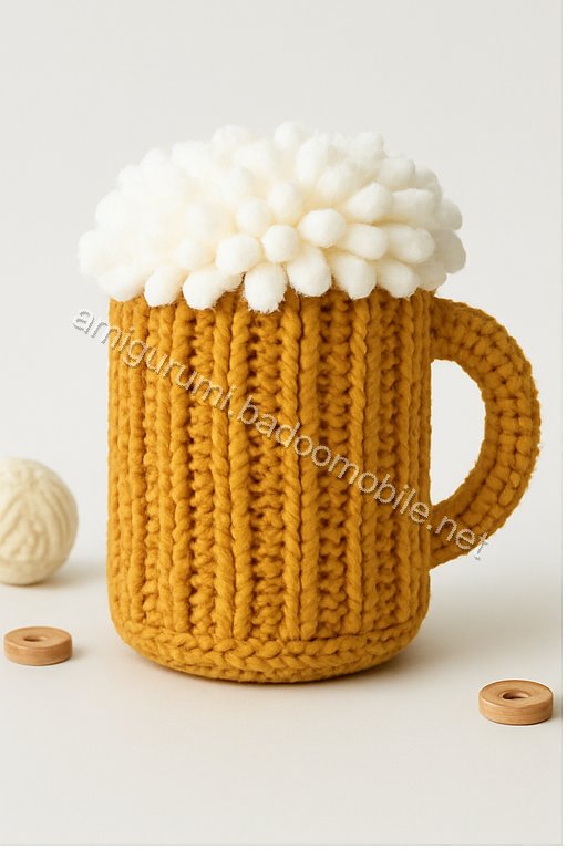 Amigurumi Beer Mug Free Pattern