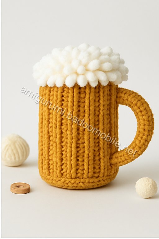 Amigurumi Beer Mug Free Pattern