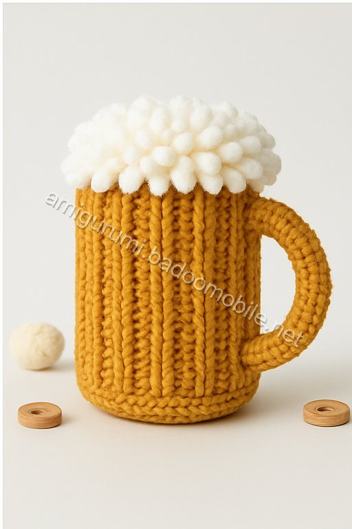 Amigurumi Beer Mug Free Pattern