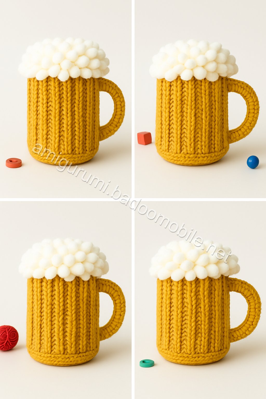 Amigurumi Beer Mug Free Pattern