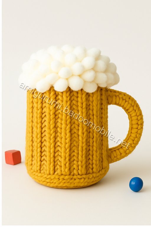 Amigurumi Beer Mug Free Pattern