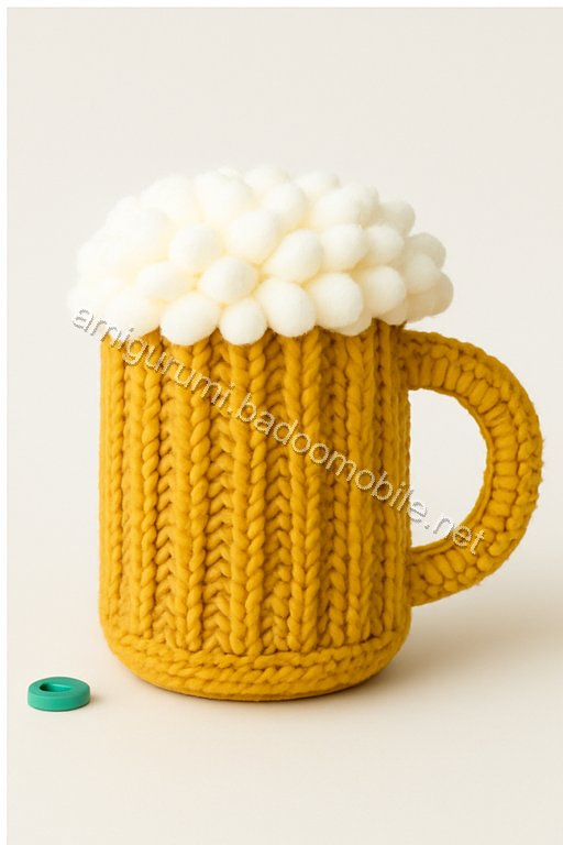 Amigurumi Beer Mug Free Pattern