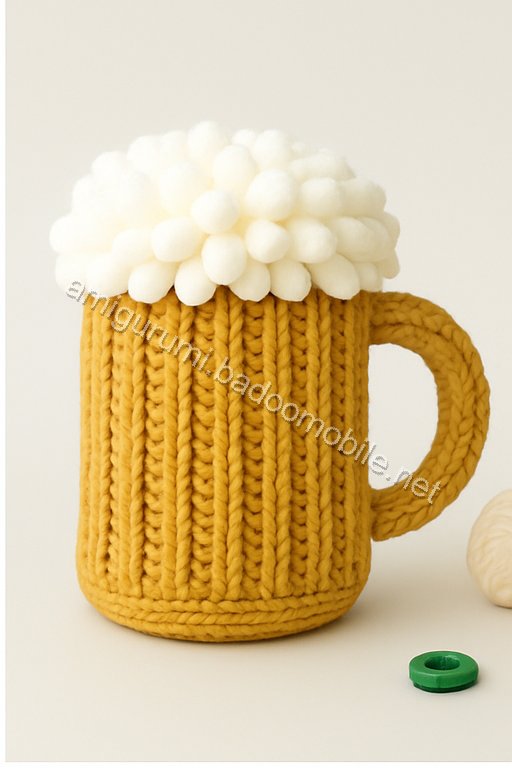 Amigurumi Beer Mug Free Pattern