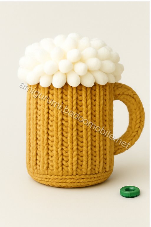 Amigurumi Beer Mug Free Pattern