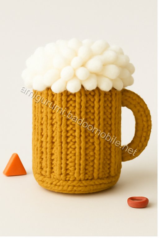Amigurumi Beer Mug Free Pattern