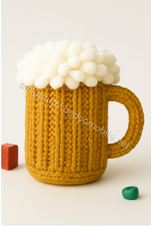 Amigurumi Beer Mug Free Pattern
