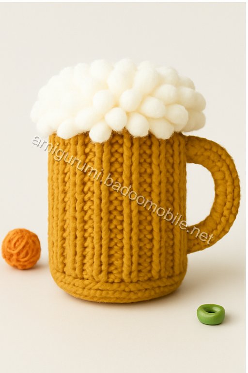 Amigurumi Beer Mug Free Pattern