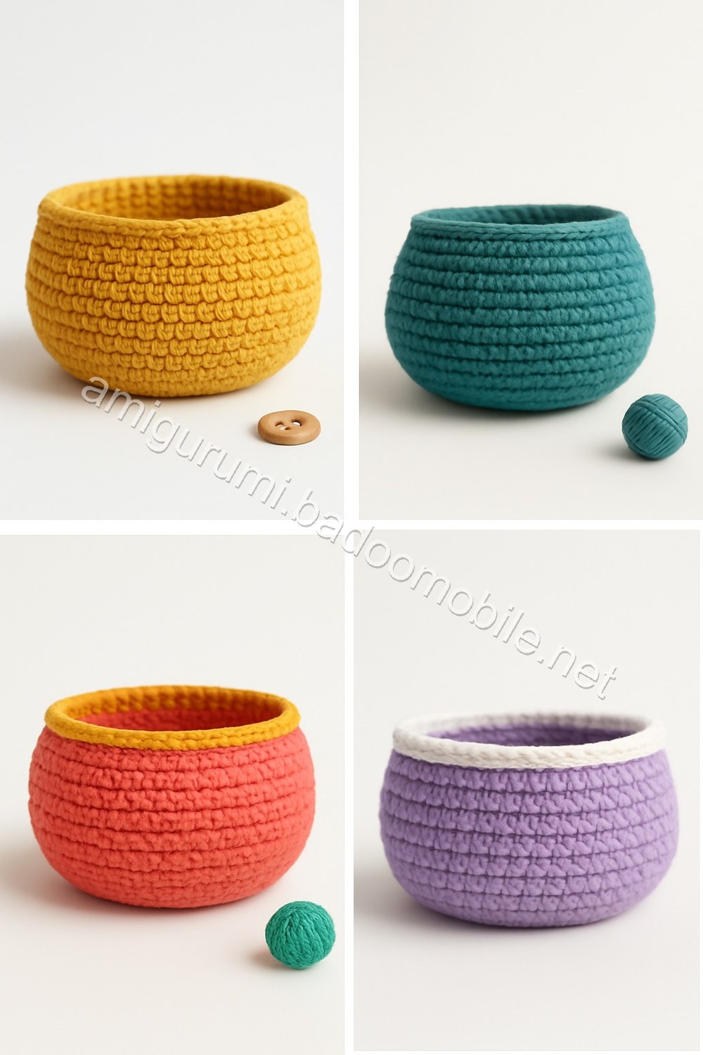Amigurumi Bowl Free Pattern