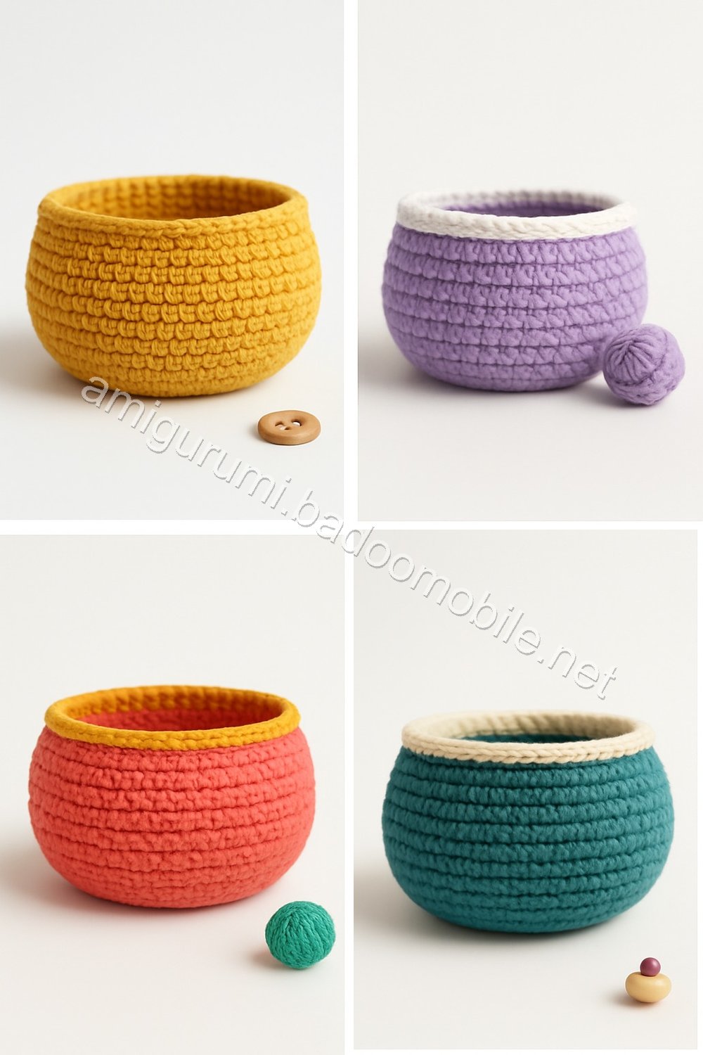 Amigurumi Bowl Free Pattern