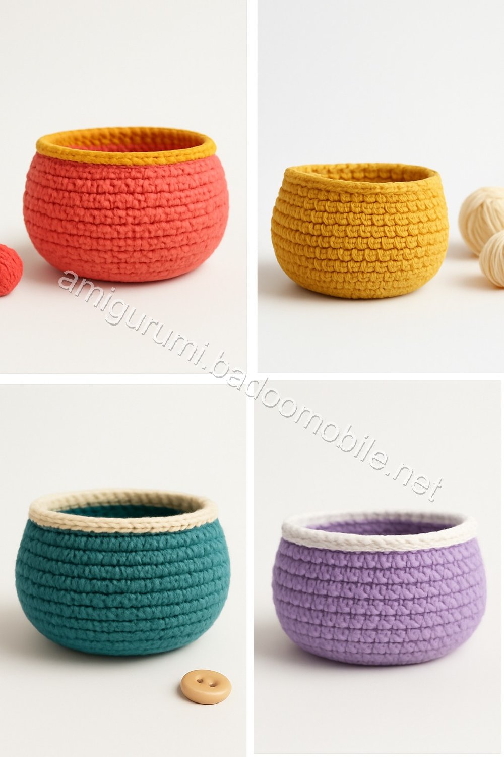 Amigurumi Bowl Free Pattern