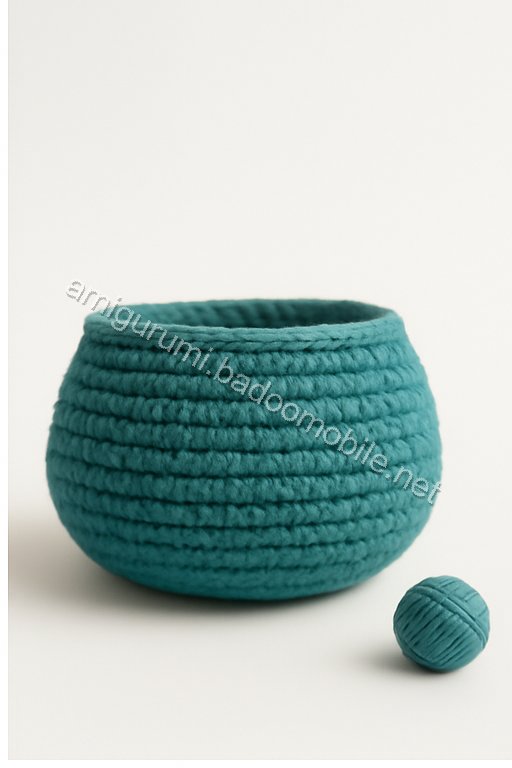 Amigurumi Bowl Free Pattern