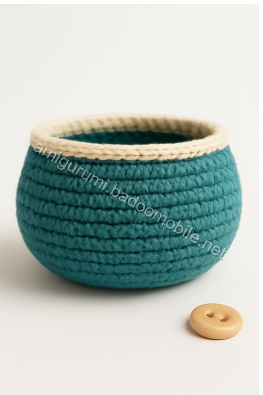 Amigurumi Bowl Free Pattern