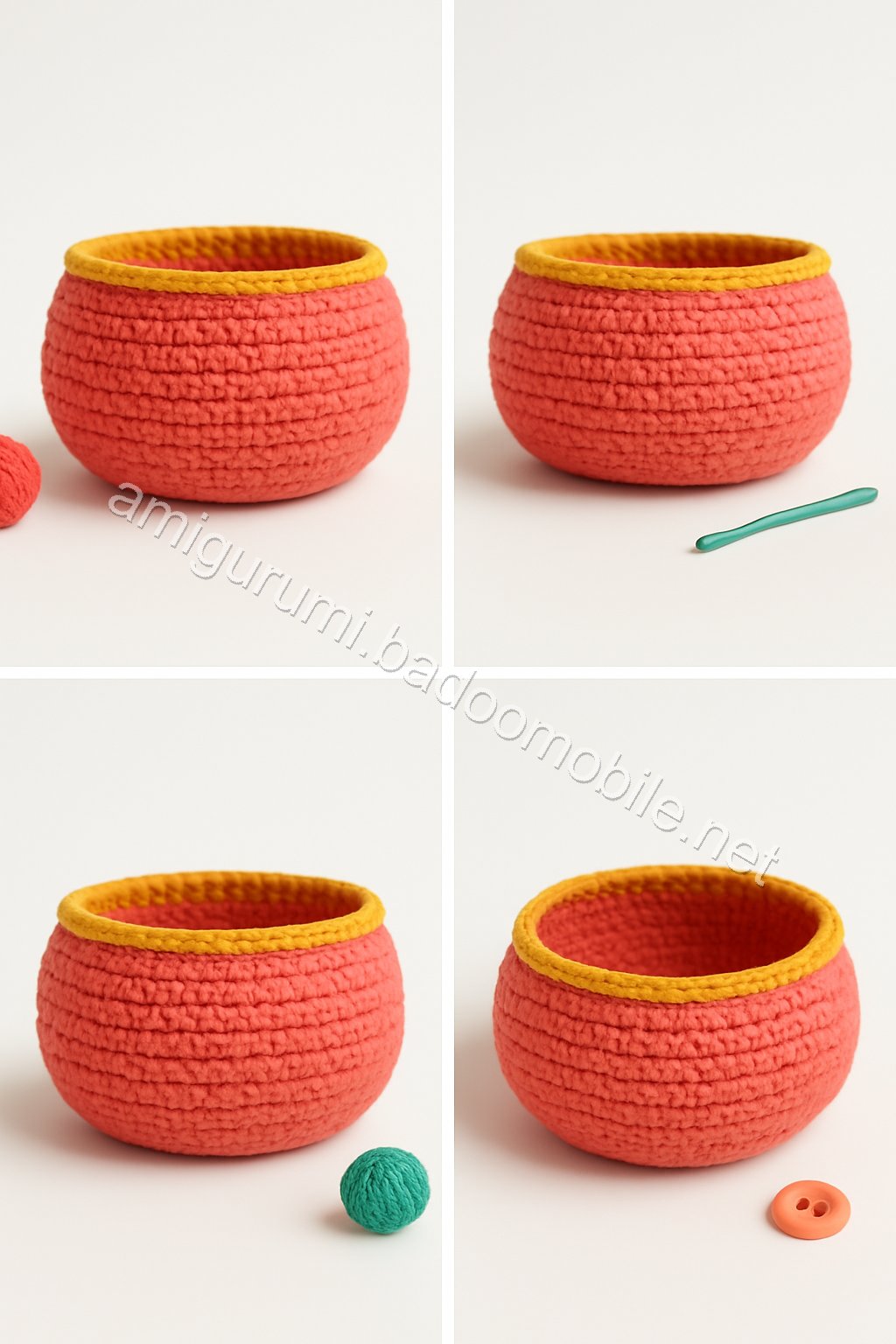 Amigurumi Bowl Free Pattern