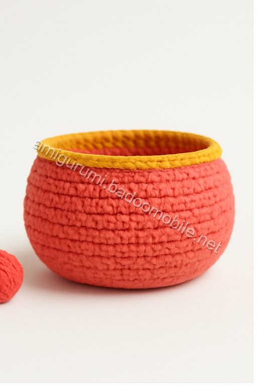Amigurumi Bowl Free Pattern