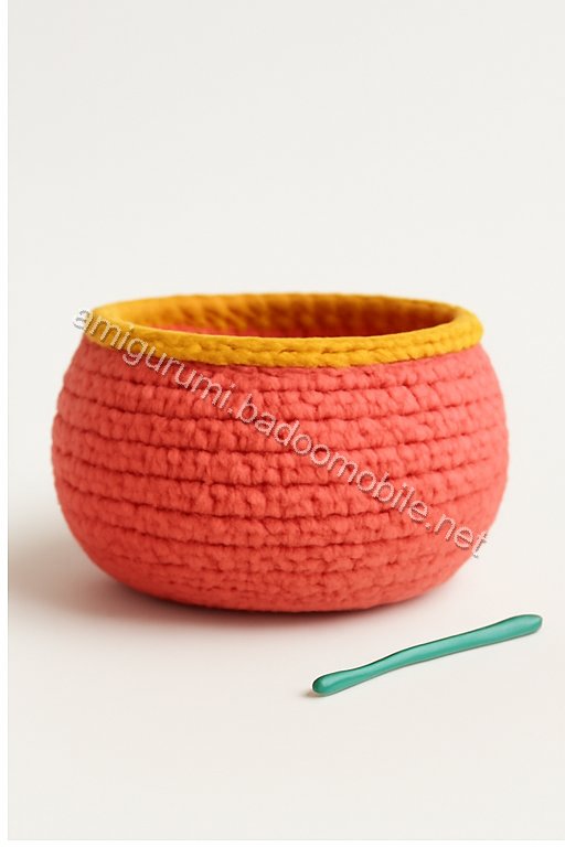Amigurumi Bowl Free Pattern