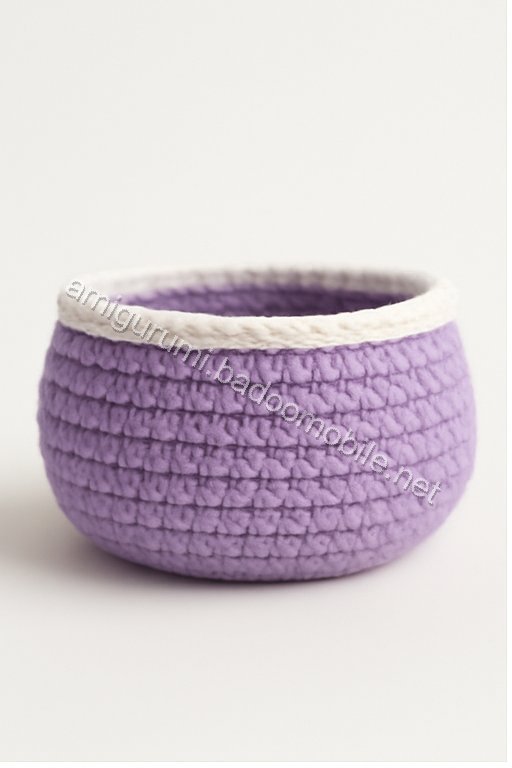 Amigurumi Bowl Free Pattern