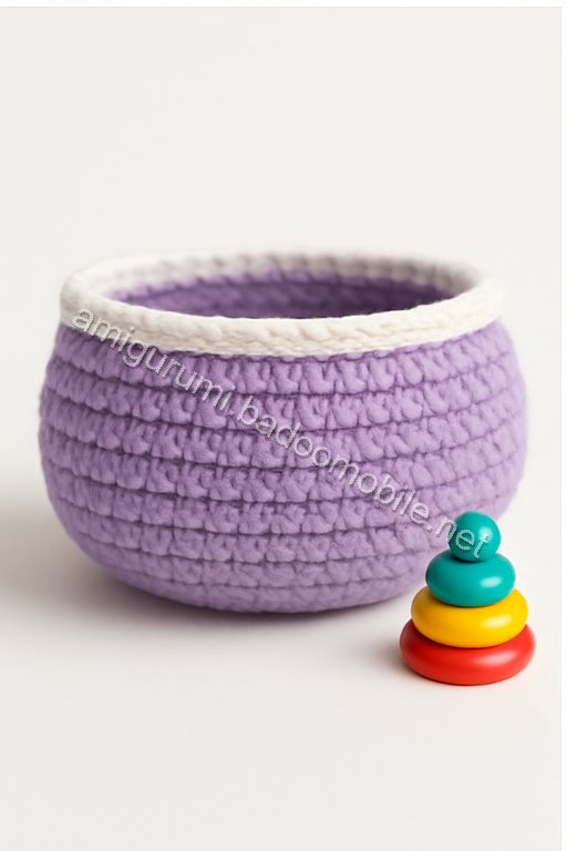 Amigurumi Bowl Free Pattern