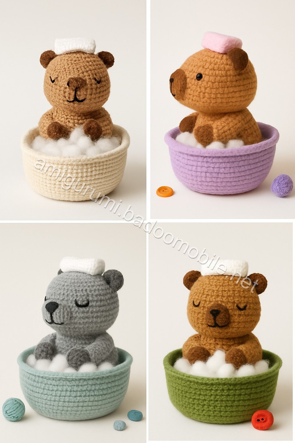 Amigurumi Capybara Free Pattern