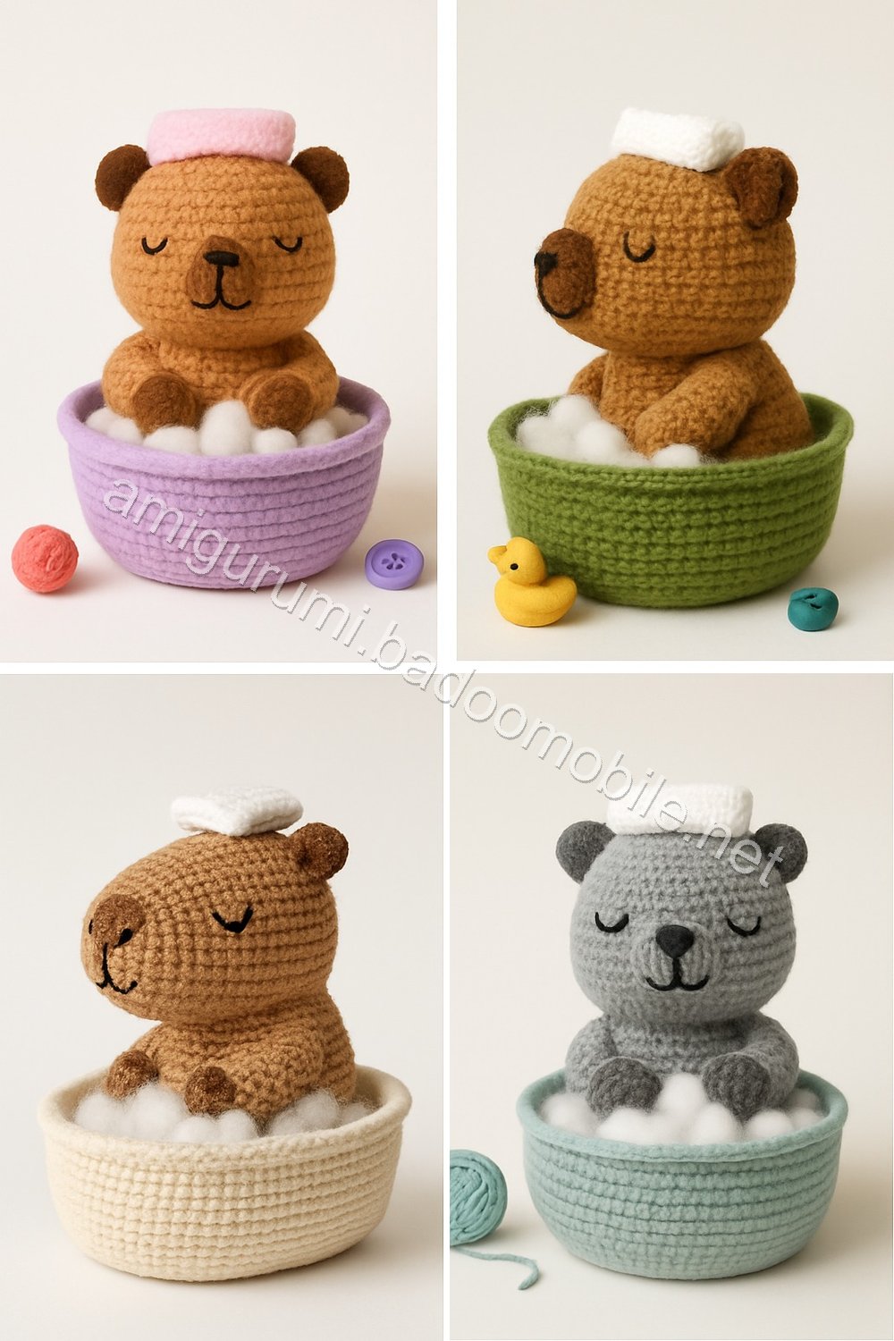 Amigurumi Capybara Free Pattern