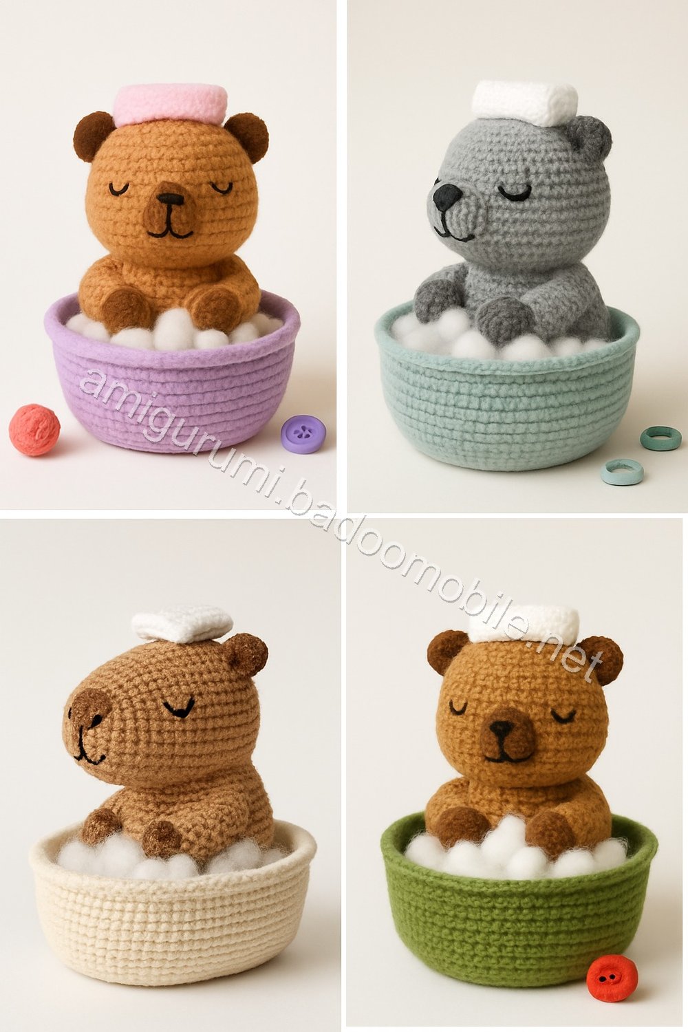 Amigurumi Capybara Free Pattern