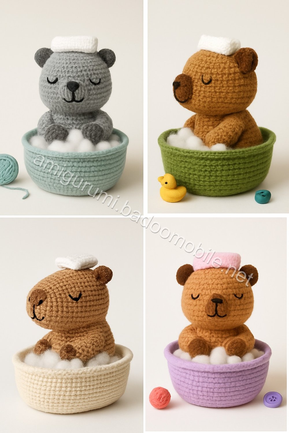 Amigurumi Capybara Free Pattern