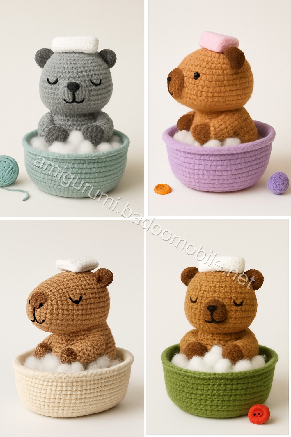 Amigurumi Capybara Free Pattern