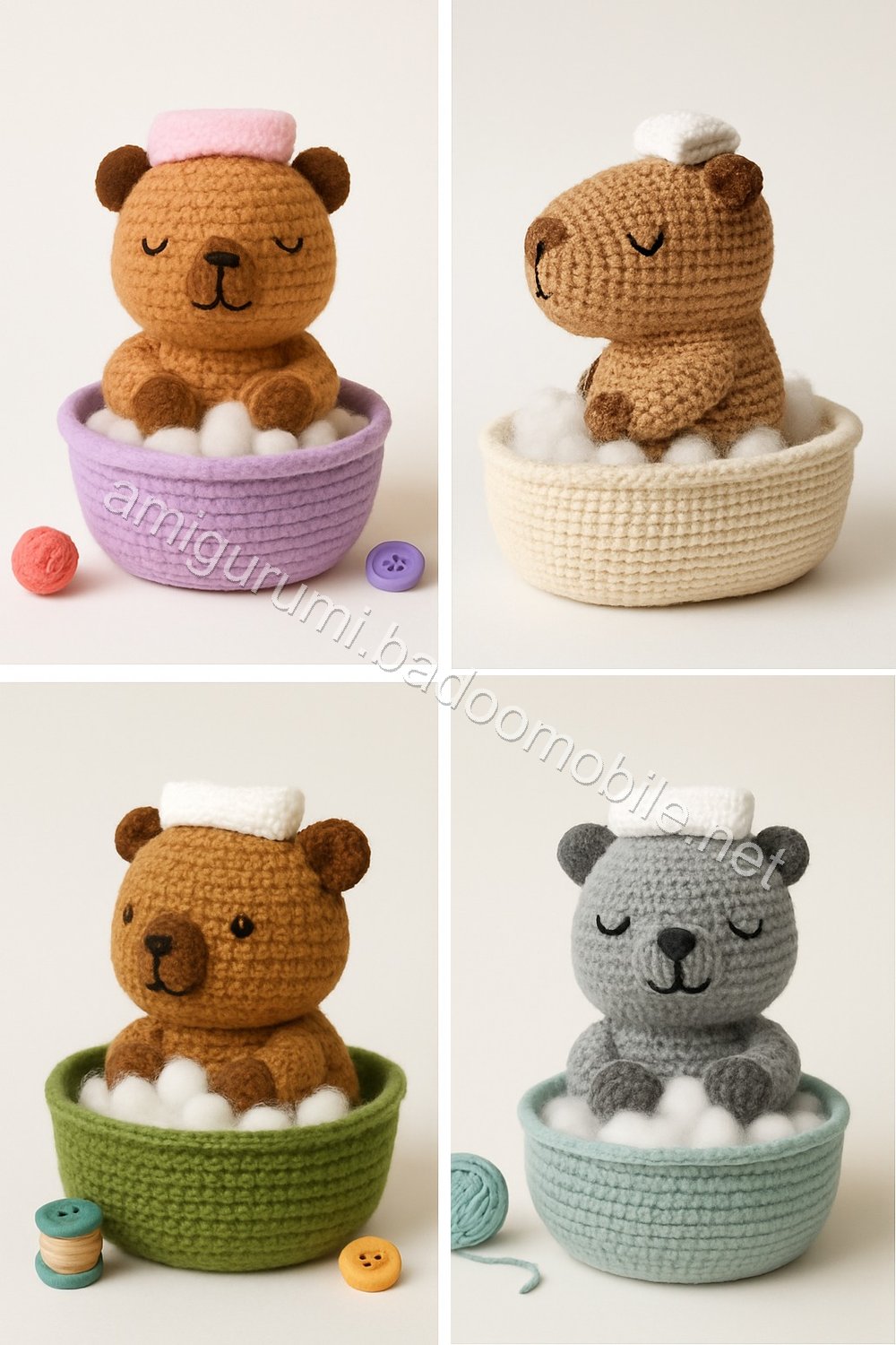 Amigurumi Capybara Free Pattern