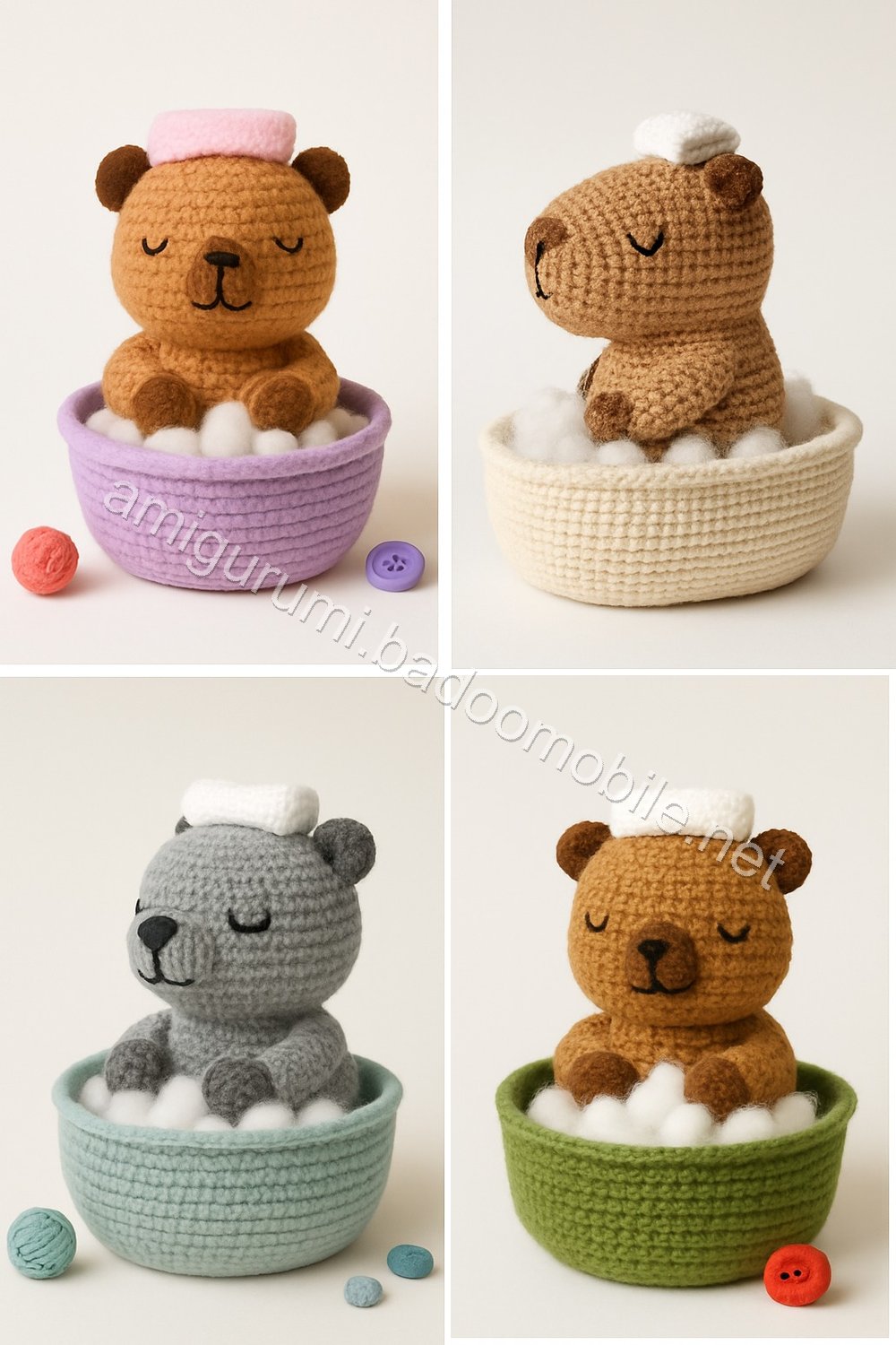Amigurumi Capybara Free Pattern